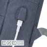 Рюкзак для ноутбука RivaCase 15.6" 7562 dark grey anti-theft (7562DarkGrey) (7562 (Dark Grey))