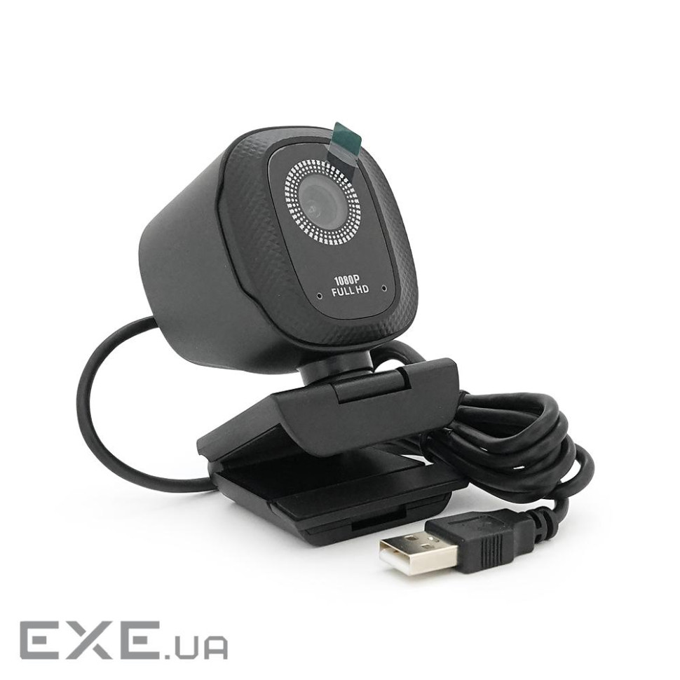 Вебкамера з мікрофоном B05, 1080p 30fps, пласт. корпус, Black, BOX (YT-B05)
