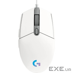 Миш Logitech G102 Lightsync White (910-005809)
