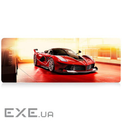Коврик 300*700 тканинний Ferrari FXX K з боковою прошивкою, толщина 2 мм, Пакет (C29372)