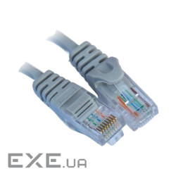 Патч-корд Gear Сat5E UTP 24 AWG 5м сірий (24146)