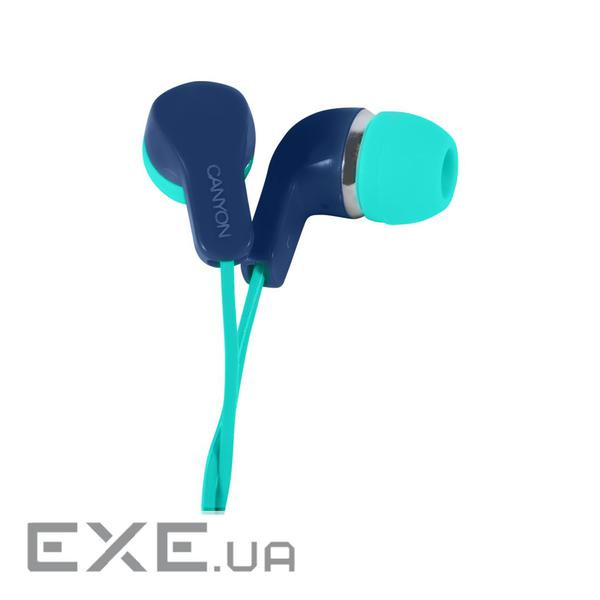 Навушники Canyon Blue-Green (CNS-CEPM02GBL)