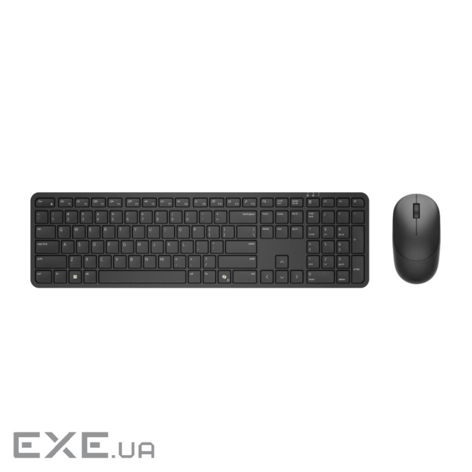 Dell Pro 5 Keyboard and Mouse - KM526 - Ukrainian (QWERTY) - Black (580-BDKR)