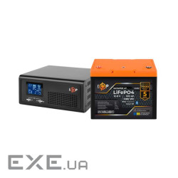 Комплект резервного живлення LP(LogicPower) ДБЖ + літієва (LiFePO4) батарея ((19407+ 24662 100 Ah)) ((19407+ 24662 100 A