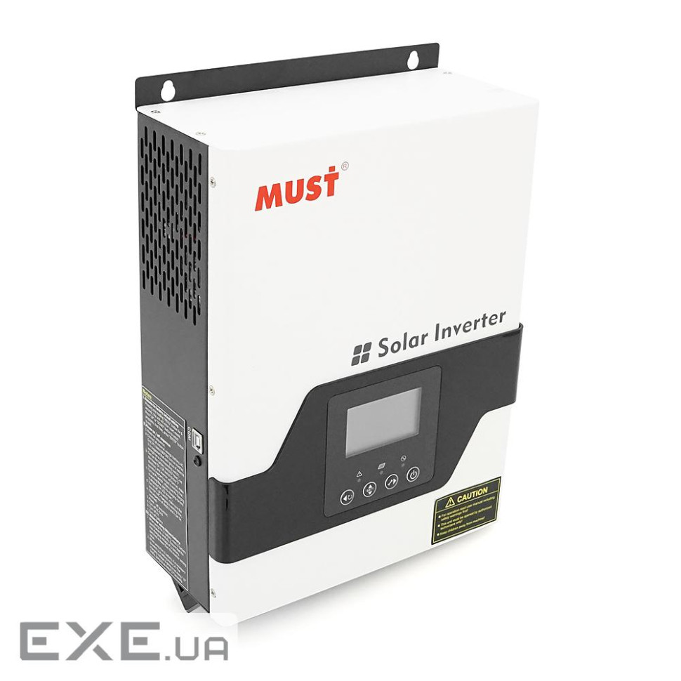 Гібридний інвертор MUST PV18-1012VMPK, 1000W, 12V, струм заряду 10 / 20A, 230V / 4.35A, MPPT (60А, 1