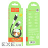 Дата кабель USB 2.0 AM to USB-C 1.0m 3A Black HOCO (6931474768575)