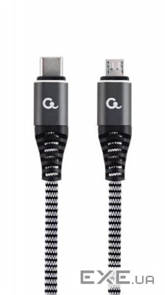 Дата кабель USB-C to Micro 5P 1.5m Cablexpert (CC-USB2B-CMMBM-1.5M)