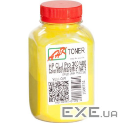 Тонер HP LJ Pro300/400, LJ Pro M351/M375/M451/M475, 80г Yellow AHK (1500734)