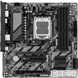 Mатеринська плата sAM5 AMD B840 2хDP/HDMI 4xDDR5 2 xM.2 2.5GbE LAN mATX GIGABYTE B840M DS3H WIFI6
