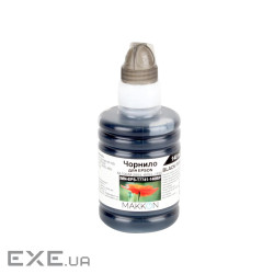 Чорнило Makkon для Epson M-100/M-200/L-605/L-1455 140 мл black pigment (IMN-EPS-T7741-140BP)
