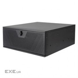 Silverstone Case RM44 4U Rackmount Server chassis with enhanced liquid cooling compatibility Retail