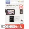 Карта пам'яті SANDISK microSDXC High Endurance 128GB UHS-I U3 V30 Class 10 + SD- (SDSQQNR-128G-GN6IA)