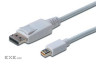 Кабель мультимедійний miniDisplayPort M to DisplayPort M 2.0m Digitus (AK-340102-020-W)