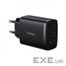 Зарядний пристрій Baseus Compact Charger 3U Black (CCXJ020101)
