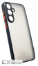 Чохол до мобільного телефона Dengos Matte Samsung Galaxy S25 FE Black (DG-TPU-MATT-169)