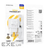 Зарядний пристрій BOROFONE BAS42A Potential USB QC3.0 + cable USB to Micro 5P White (6941991113796)