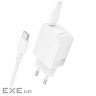 Зарядний пристрій BOROFONE BN26 Fuente USB-C PD20W + cable USB-C to USB-C White (6941991120251)