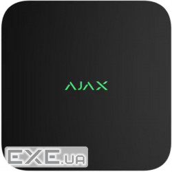 Мережевий відеореєстратор Ajax NVR, 16 каналів, jeweller, чорний (000034517) (000034517)