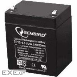Батарея до ДБЖ 12В 4,5 Ач Gembird (BAT-12V4.5AH_1)