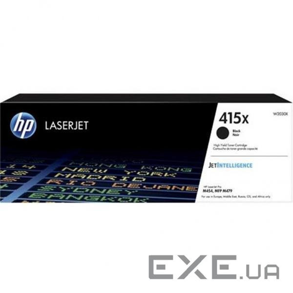 Картридж HP CLJ 415X Black (W2030X)
