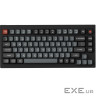 Клавіатура дротова Keychron V1 8K Keychron Super Red Switch Black RGB (V1W-D1-UA)