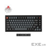 Клавіатура дротова Keychron V1 8K Keychron Super Red Switch Black RGB (V1W-D1-UA)