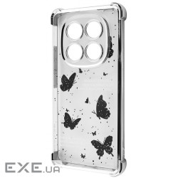 Чехол WAVE Winkie Xiaomi Redmi Note 14 Pro 4G silver/butterfly (64212 silver/butterfly)