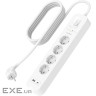 Мережевий фільтр живлення Belkin 4хТипF, 16А, USB-A/USB-C 18Вт, 2м (SRB001VF2M-V2)