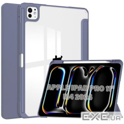 Чeхол-книжка BeCover Soft Edge TPU с креплением Apple Pencil для Apple iPad Pro 11" M4 2024 (711716)