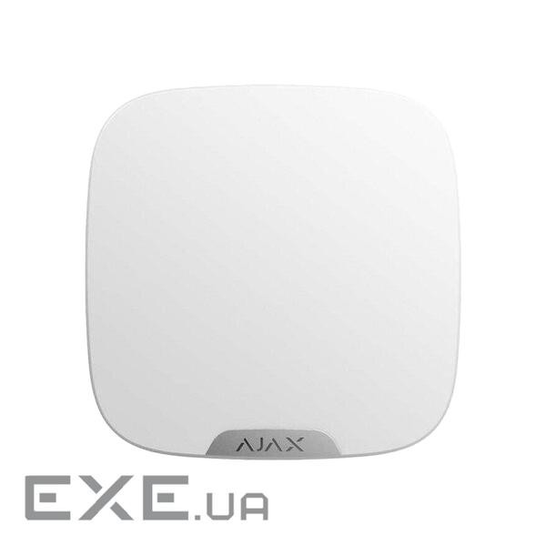 Лицьова панель Ajax Brandplate white для брендування вуличної сирени Str (Brandplate white(10шт) ))