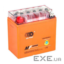 Мотоакумулятор OUTDO (Maxion) 12N9-BS GEL, 12V 9 Ah (137 х 77 х 135), Orange, Q8