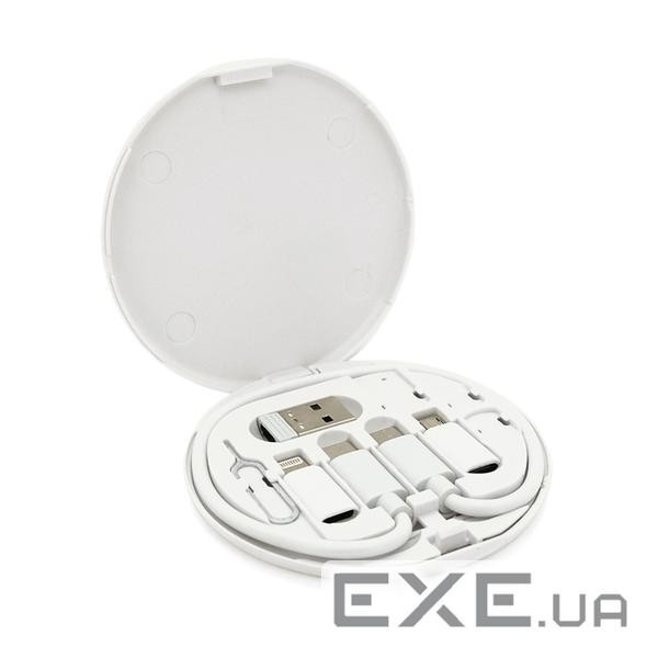 Кабель Data Cable Set, Type-C-Type-C+ перехідники (USB+Lighting+Micro), (Data Cable Set / 60W 0,2м) )