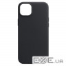 Чохол-накладка Armorstandart Fake Leather для Apple iPhone 14 Plus Black (ARM64394)