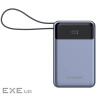 CANYON power bank OnPower 600 built-in cable 20000 mAh PD65W Dark Grey (CNS-CPB600DG)