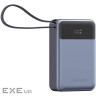 CANYON power bank OnPower 600 built-in cable 20000 mAh PD65W Dark Grey (CNS-CPB600DG)