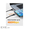Кабель Cabletime USB 2.0 AM - Type-C, 1.5 м (CA30J) (CA915224)