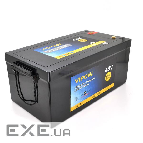 Акумуляторна батарея Vipow LiFePO4 51,2V 50Ah із вбудованою ВМS платою 40A (17734)