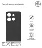 Чохол-накладка Armorstandart Matte Slim Fit для Tecno Pop 7 (BF6) Camera cover Black (ARM67817)