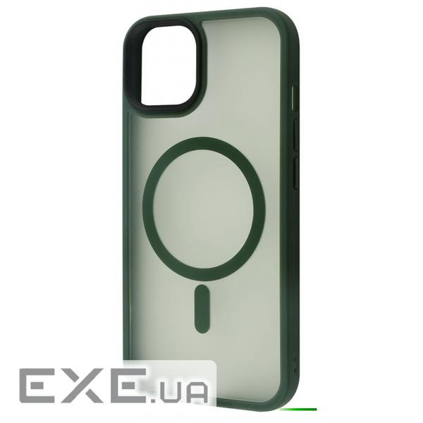 Чохол WAVE Matte Insane Case with Magnetic Ring iPhone 13 green (45113 green)