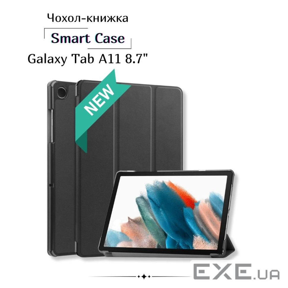 Чохол до планшета BeCover Smart Case Samsung Galaxy Tab A11 SM-X133/X135 8.7" Black (713963)