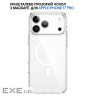 Чохол до мобільного телефона BeCover FIBRA Crystal MagSafe Apple iPhone 17 Pro (715369)