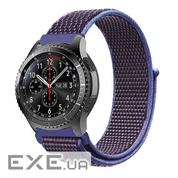 Ремешок BeCover Nylon Style для Xiaomi iMi KW66/Mi Watch Color/Haylou LS01/Watch S1 Active (705884)