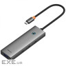 USB-Хаб Baseus UltraJoy Series 4-Port HUB (Type-C to USB3.0*4) gray (B0005280A813-03)