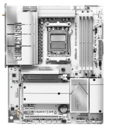 Материнська плата ASRock X870E CHALLENGER WIFI WHITE (sAM5, AMD X870E, DDR5, ATX)