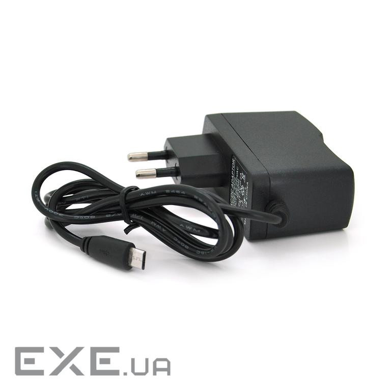 СЗУ Noname 220V-micro USB, 5V 2A Black, Blister (GX-0520)