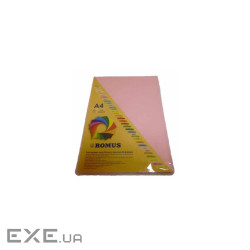 Папір Romus A4 80 г/м2 100c, pink (R50614)