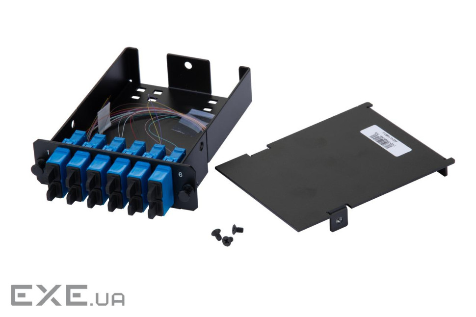 Панель 6xSC Duplex OS2 та 12xSC OS2 Pigtail (FCS9N-12-03P)