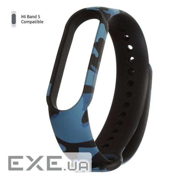 Ремінець Armorstandart для браслета Xiaomi Mi Band 5/Mi Band 6 Khaki Blue (ARM57016)