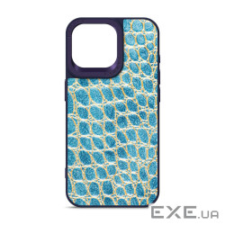 Чохол до мобільного телефона Harder Crocosaur Apple iPhone 15 Pro Max Blue (ARM76712)