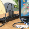 Кабель HOCO U110 USB-A to Lightning 1.2м Black (6931474770561)